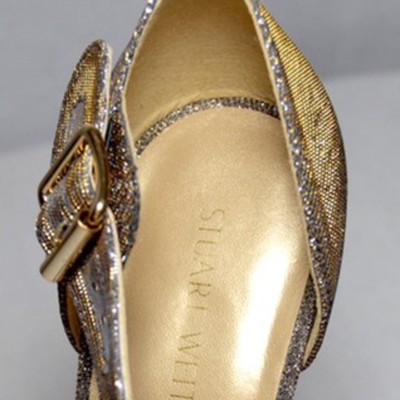 ๐๐ท๏ธ Multicoloured Glitter Sparkling Cork Wedges by Stuart Weitzman - Picture 10 of 11